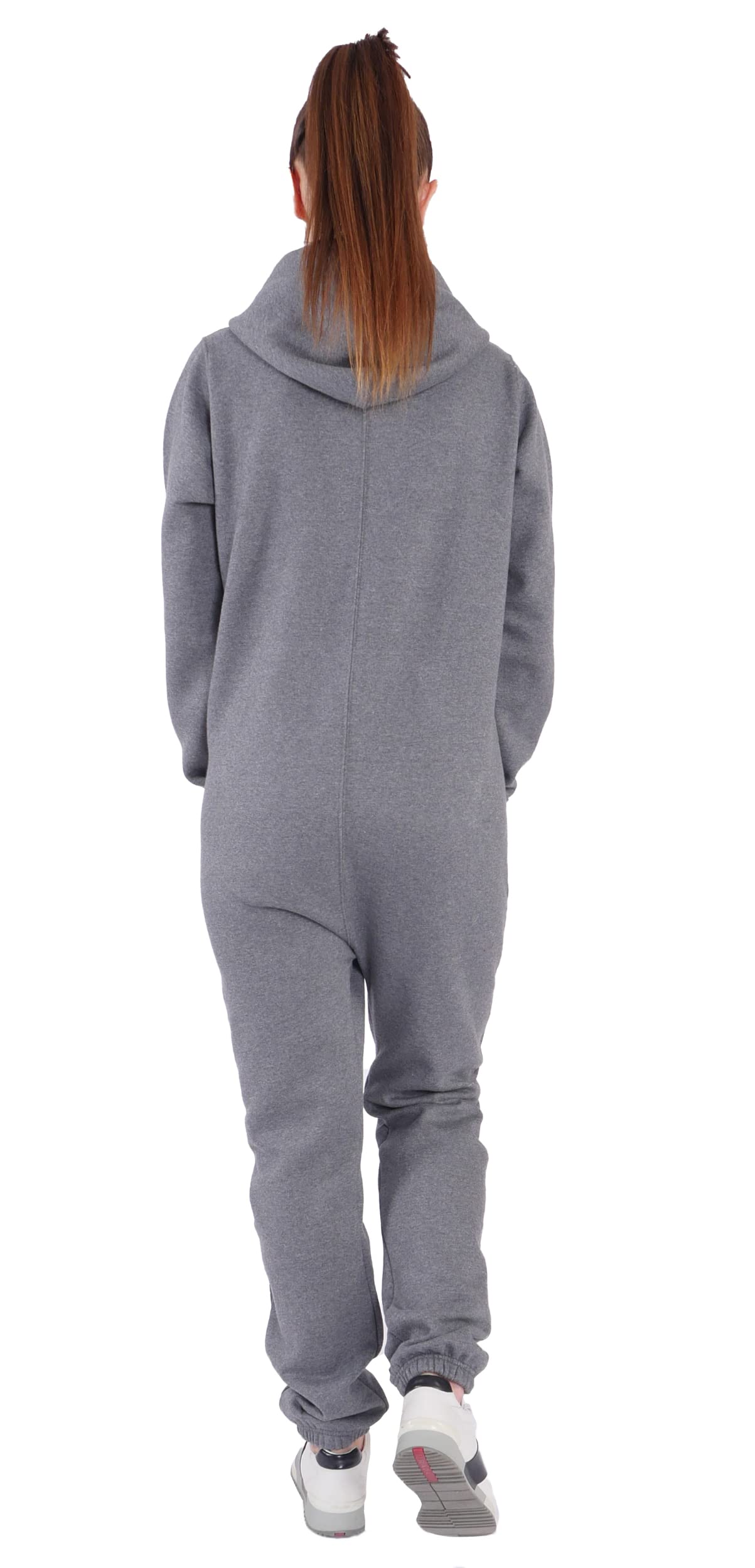 Finchgirl Damski kombinezon do joggingu, dres treningowy, kombinezon zimowy, ciepły strój domowy