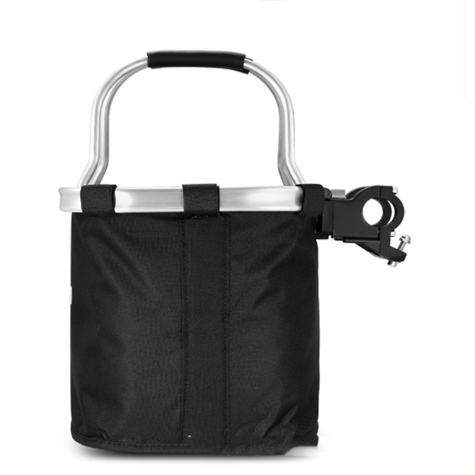 Cesta plegable para bicicleta, Cesta para bicicleta para perros, Fácil instalación Bolsa de cesta desmontable para bicicleta, con adaptador de manillar para perros pequeños, compras, pícnic