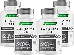 4Un Coenzima Q10 500Mg Formula Pura 480 Cápsulas - Ecomev Com Laudo Pureza