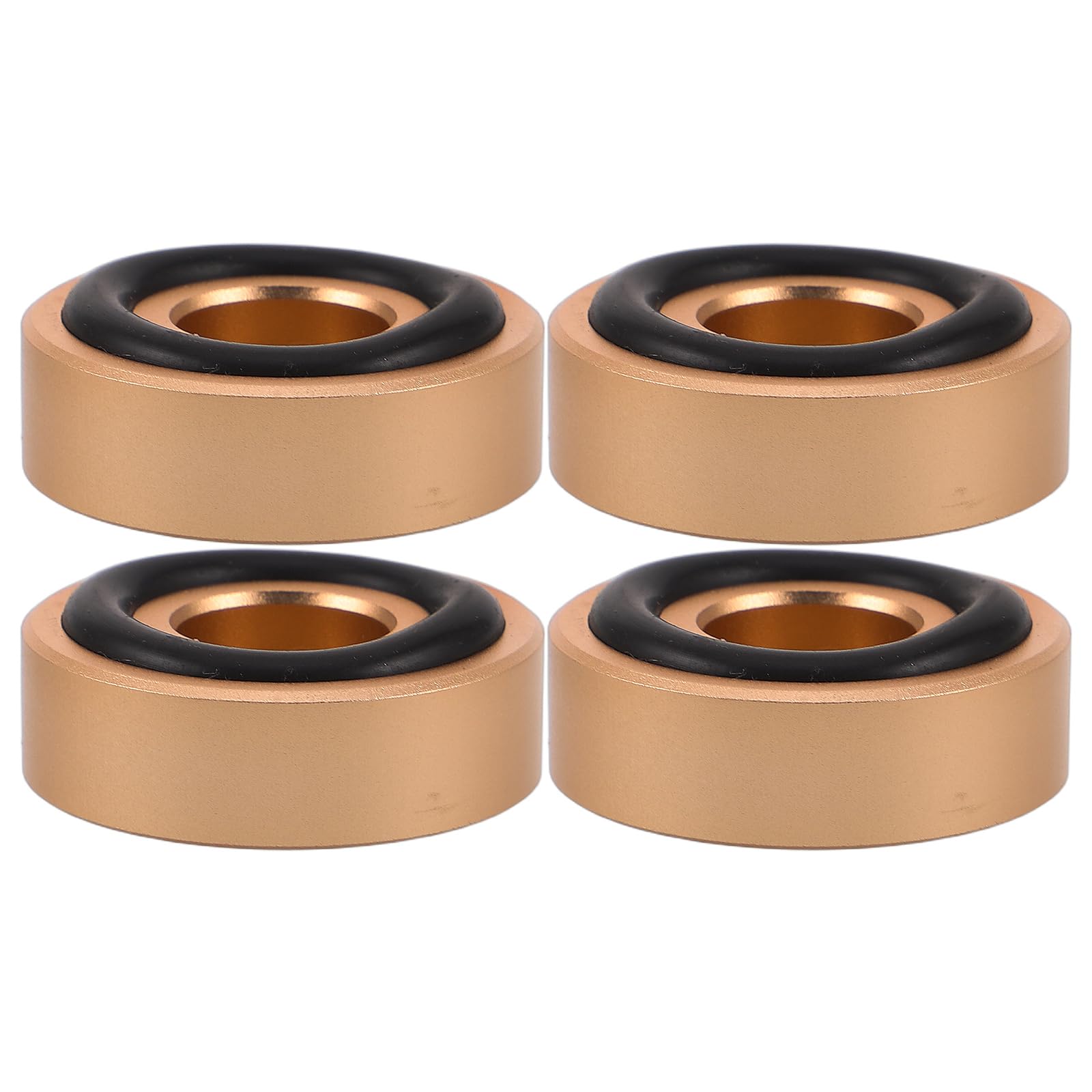 Patas de goma antideslizantes para tablas de cortar de madera doradas juego de 4 piezas
