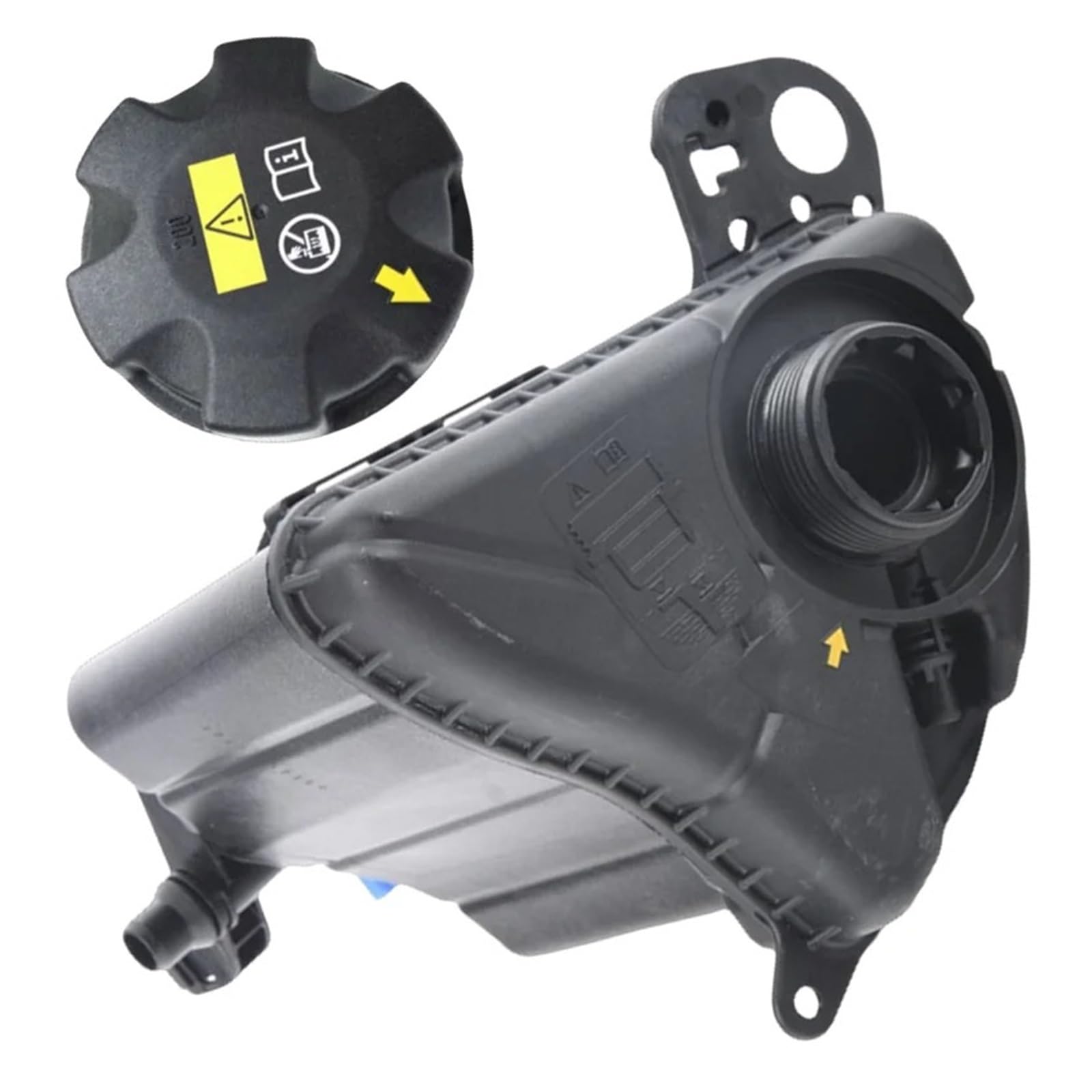 para BMW F07 F10 F18 F06 F12 F13 F01 F02 N55 17137647283 17117639021 Depósito de expansión con Tapa de refrigerante