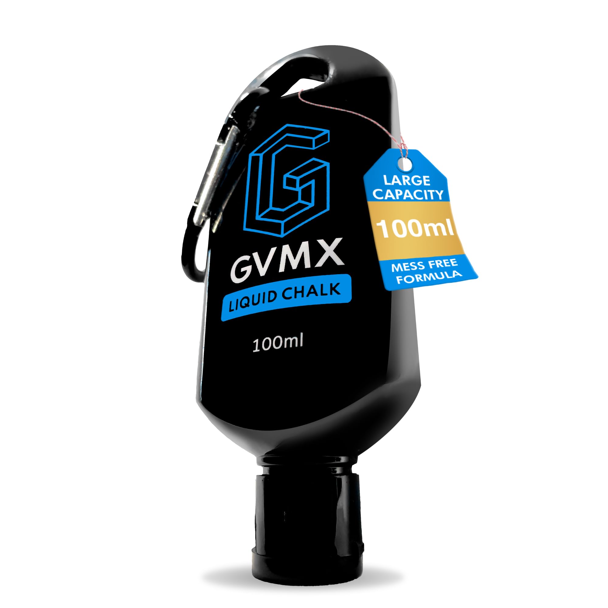 50ML/100ML/400ML Superior Grip Premium Liquid Chalk. Long Lasting Mess-Free Gym Chalk for Weightlifting, Gymnastics, Climbing. Fast Drying Refillable Gym Accessories. Package May Vary.