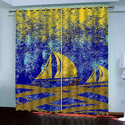 Rideaux occultants d'enfant 100% polyester oeillets isolant 3D - 2