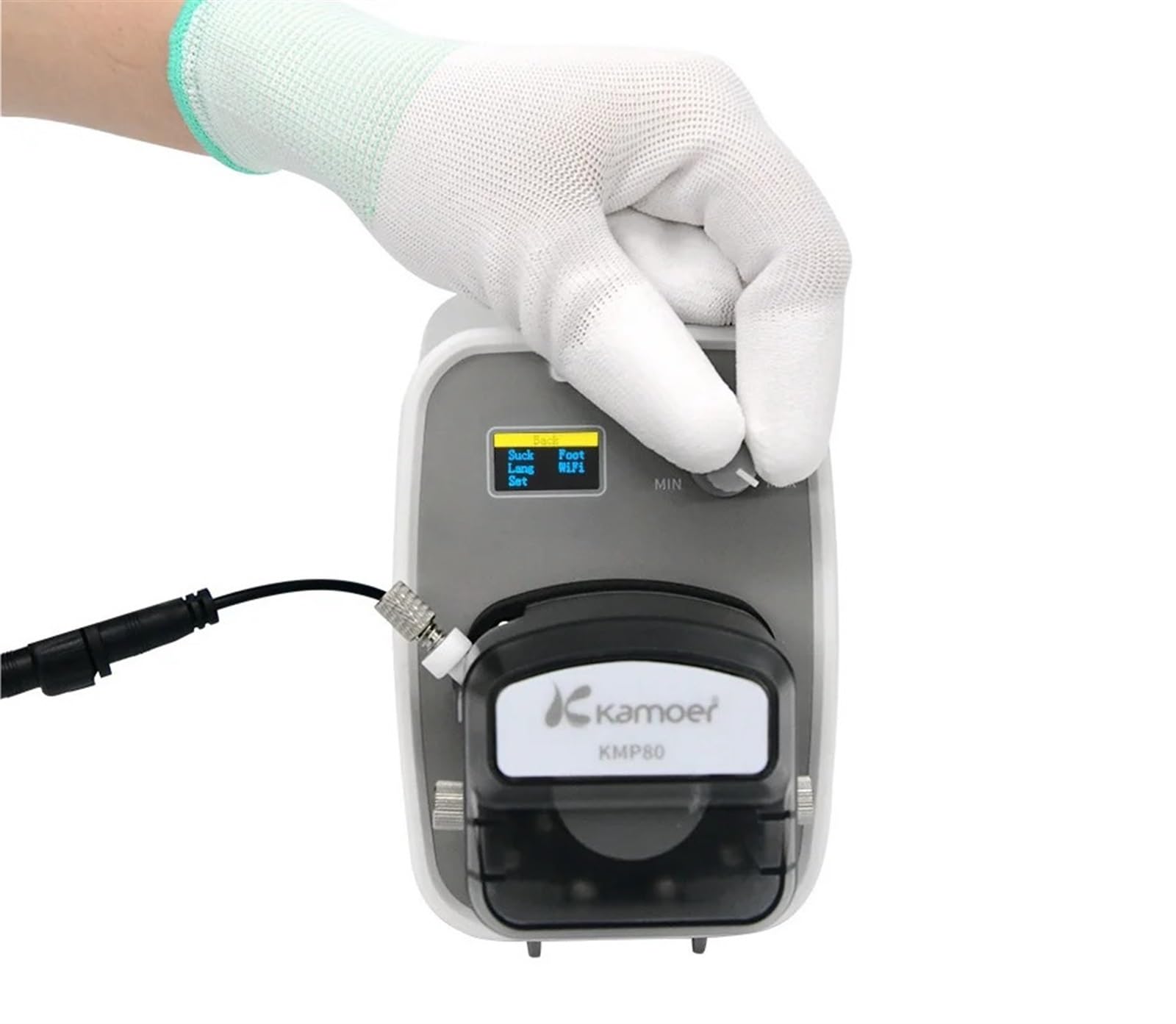 KMP80 Automatyczny dozownik kleju Precyzyjny produkt elektroniczny Dozownik kleju silikonowego Sterowanie ręczne/ Dozowanie kleju (UK)