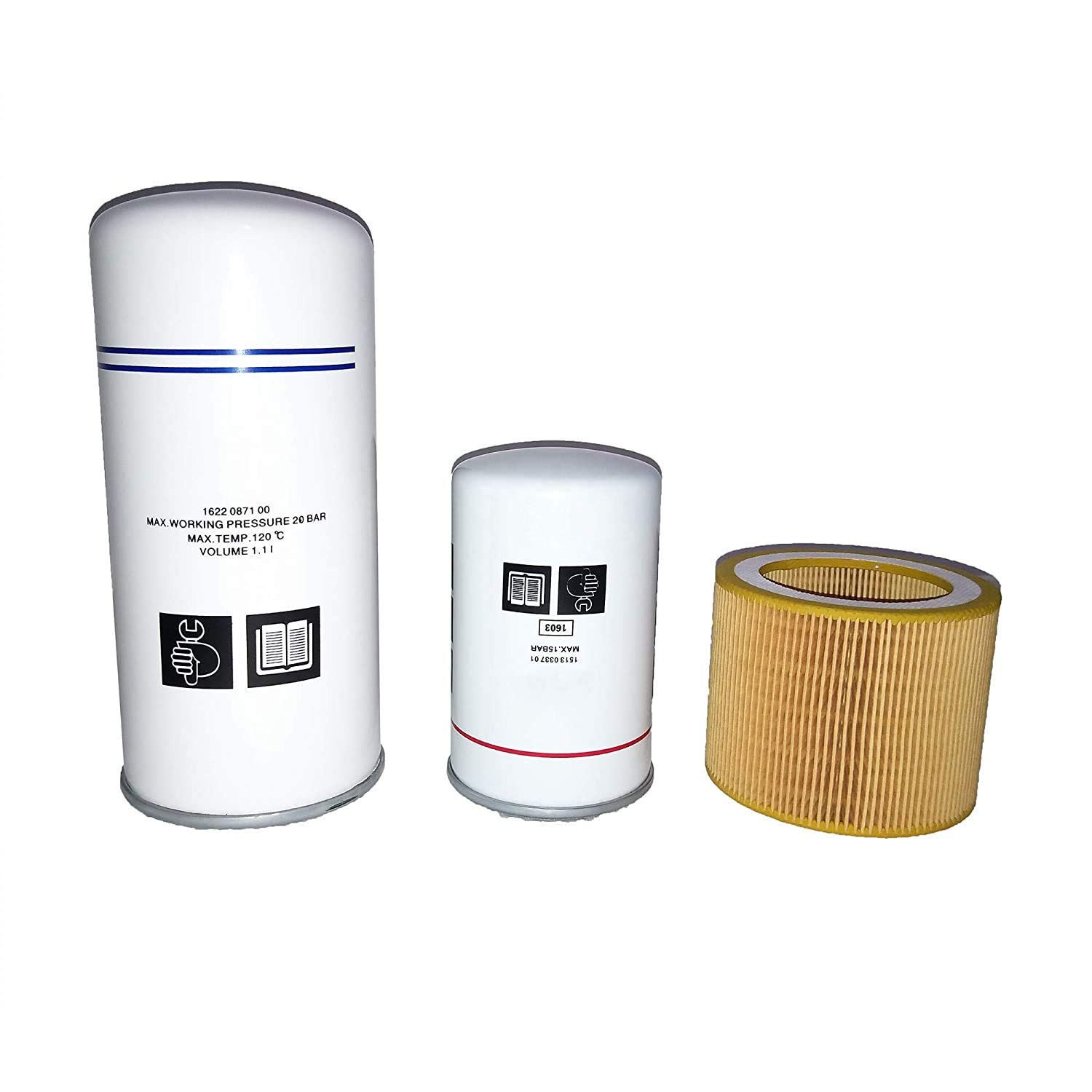 2901091900 - Kit de filtro compatible con Atlas Copco