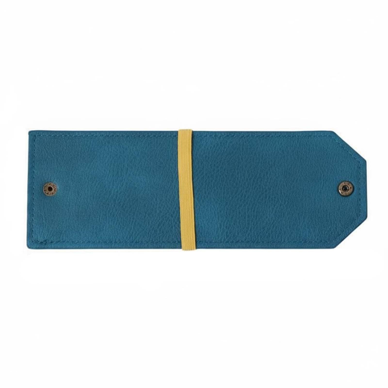 Secure Snap Closure Wallet Long-Lasting Material Fast Reach Currency Holder Lightweight Compact Leather for Travel, Blue | Wallets Womens Accessories Clothing Shoes-image-42