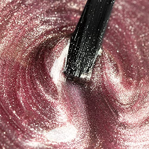 NEONAIL Rot Nagellack Satin Cat Eye 7,2 ml SATIN BLUSH UV LED 8565-7 – Bild 4