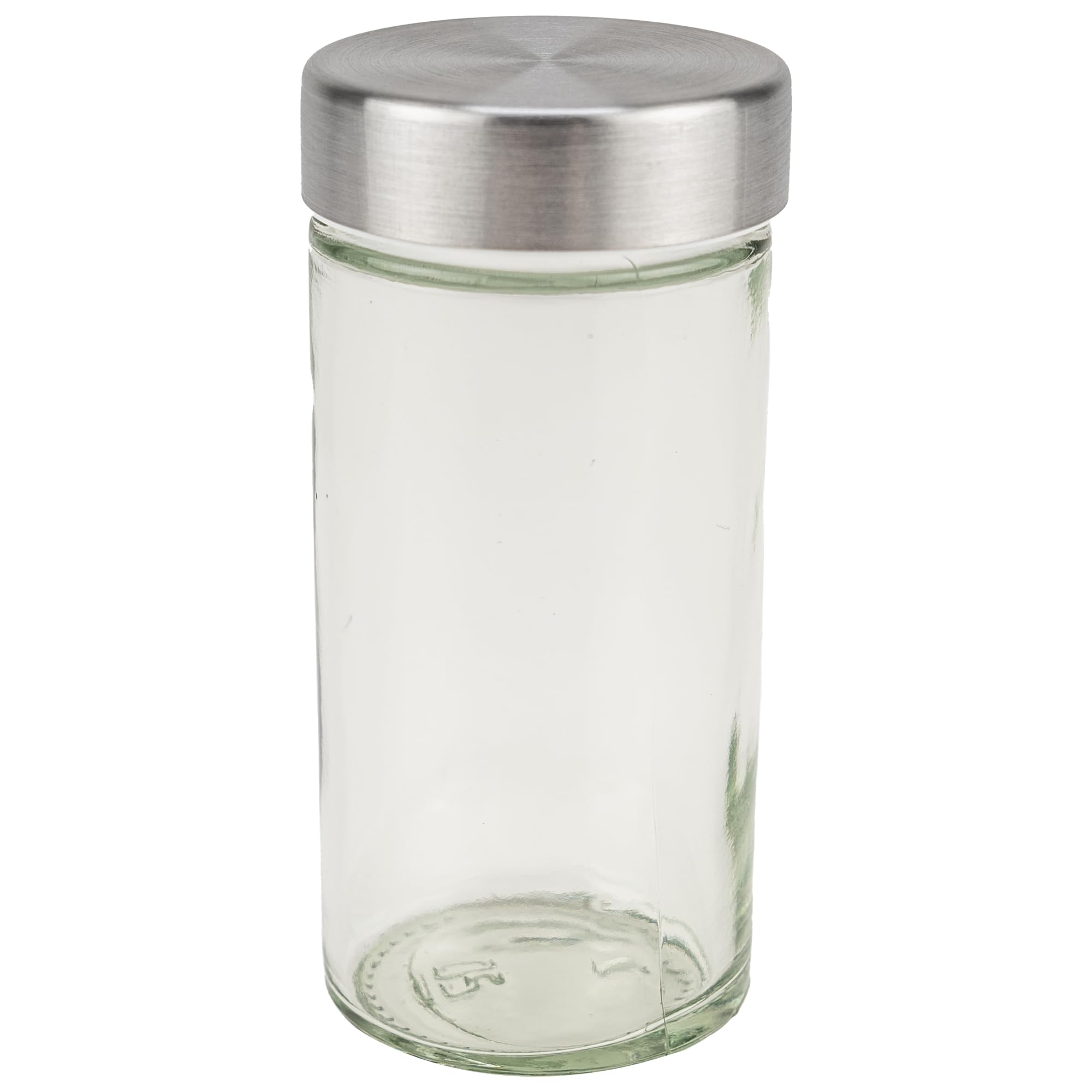 KARL HAUSMANN Portaspezie Girevole con 16 Barattoli in Vetro - Organizer Cucina Salvaspazio con Base Rotante 360° - Porta Spezie da Cucina in Legno e Metallo