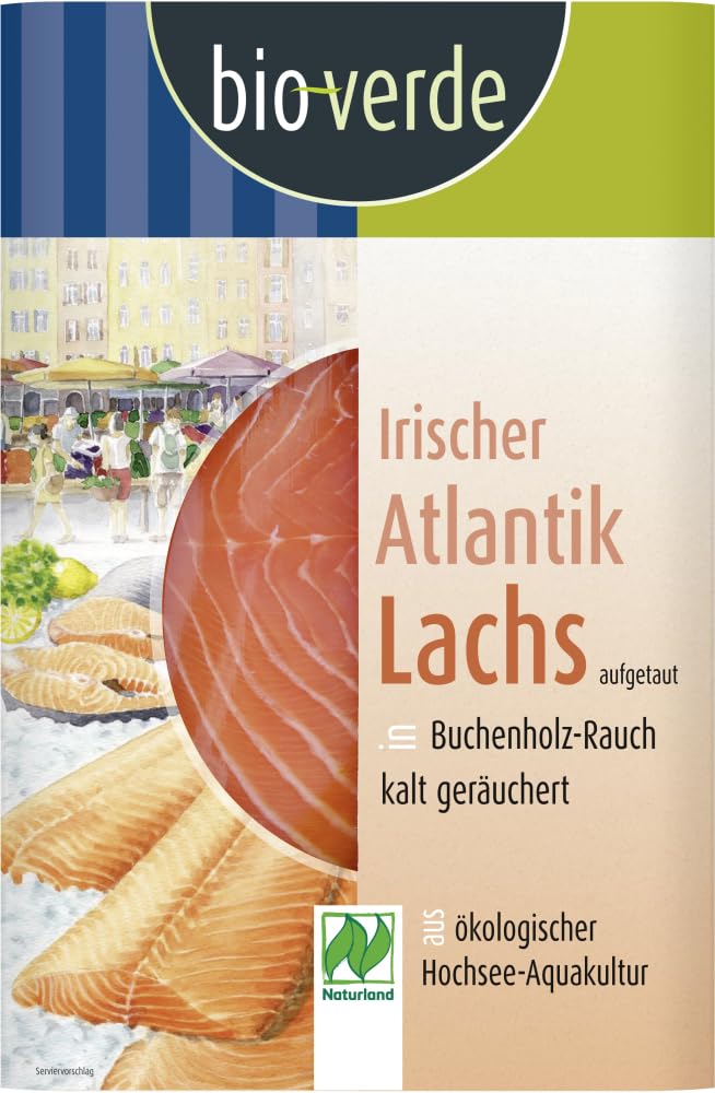 Bio Irischer Atlantik-Lachs, NATURLAND 6 x 100 g