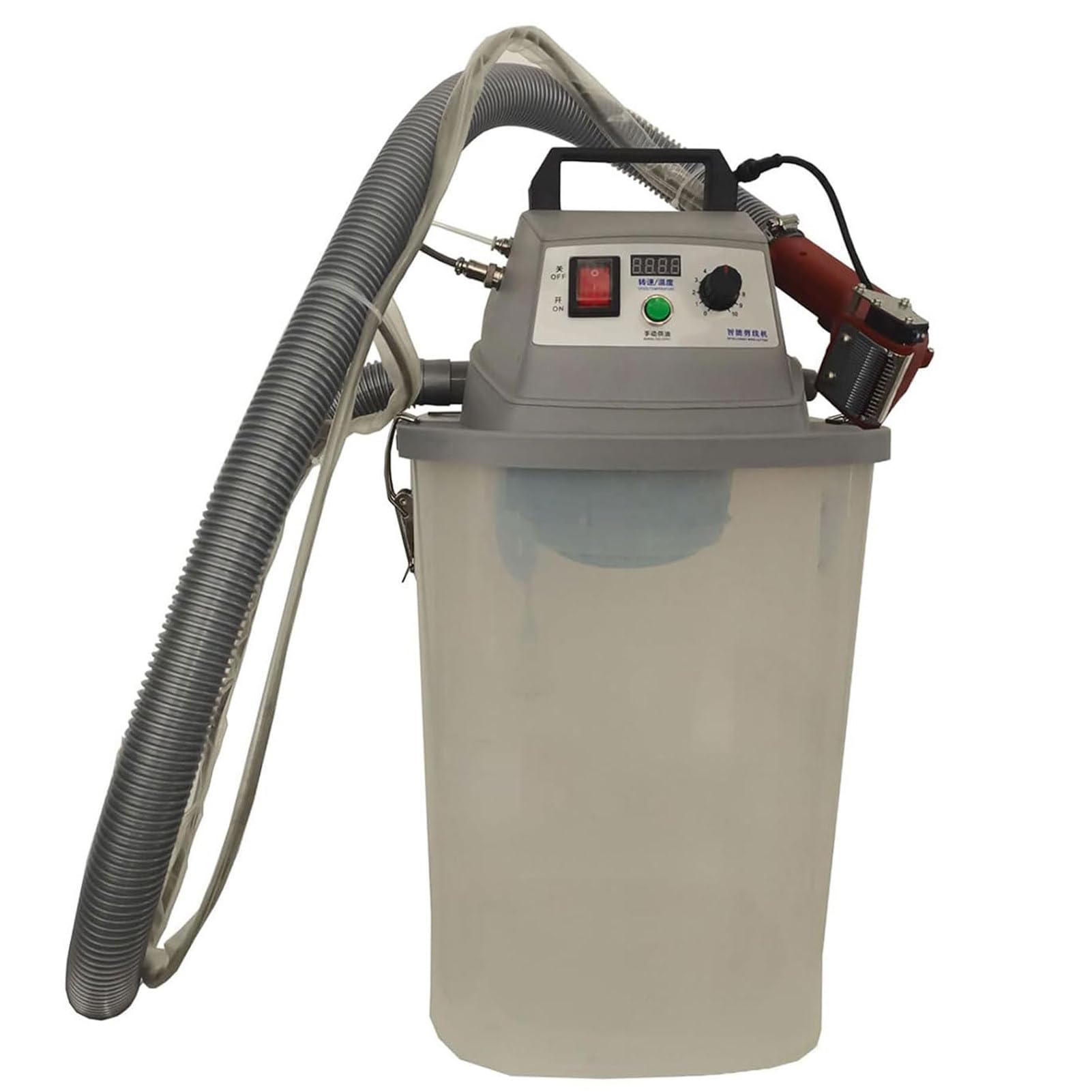 Quitapelusas Electrico Profesional,Motor Sin Escobillas,Bajo Ruido,Recolección de Polvo,Automático Maquina para Quitar Pelotillas de la Ropa para la Industria Textil