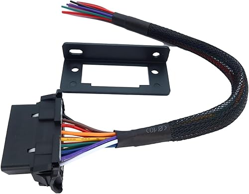 Miniatura 2 de JUTA OBD2 J1962 hembra para abrir el soporte del cable de coleta 16PIN OBDII Cable de reemplazo del puerto - 1ft30cm