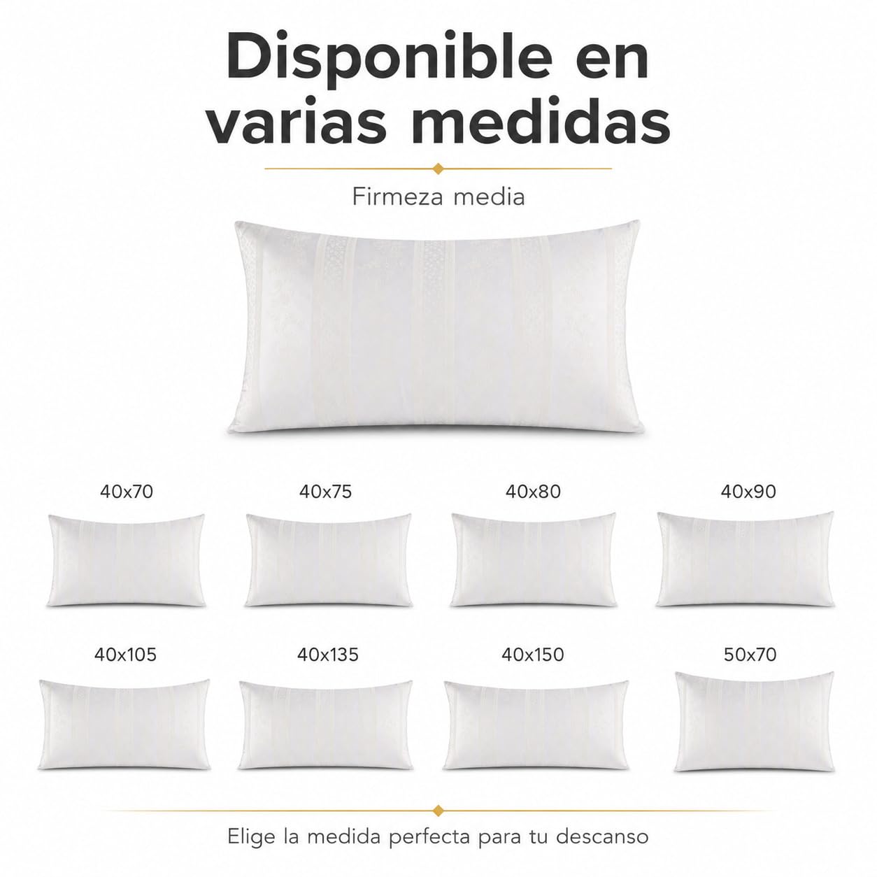 Mash Almohada Pluma 75