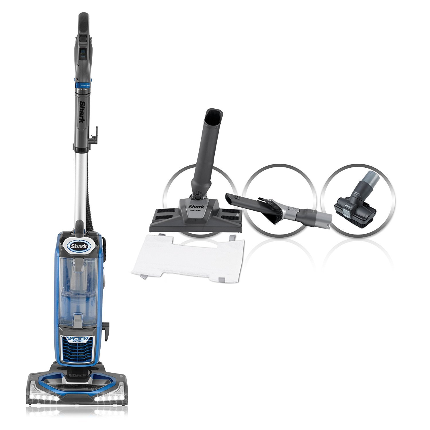 Buy Shark NV680UK Powered LiftAway Vacuum Cleaner, Blue Online at