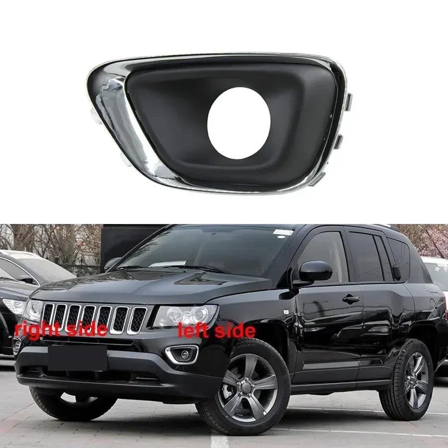 Grille d'aération de pare-chocs Jeep Compass 2014 cache antibrouillard droit - 3