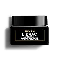 Lierac Premium Voluptueuse Crema Viso Anti età, Nutriente Tonificante con Acido Ialuronico e Niacinamide