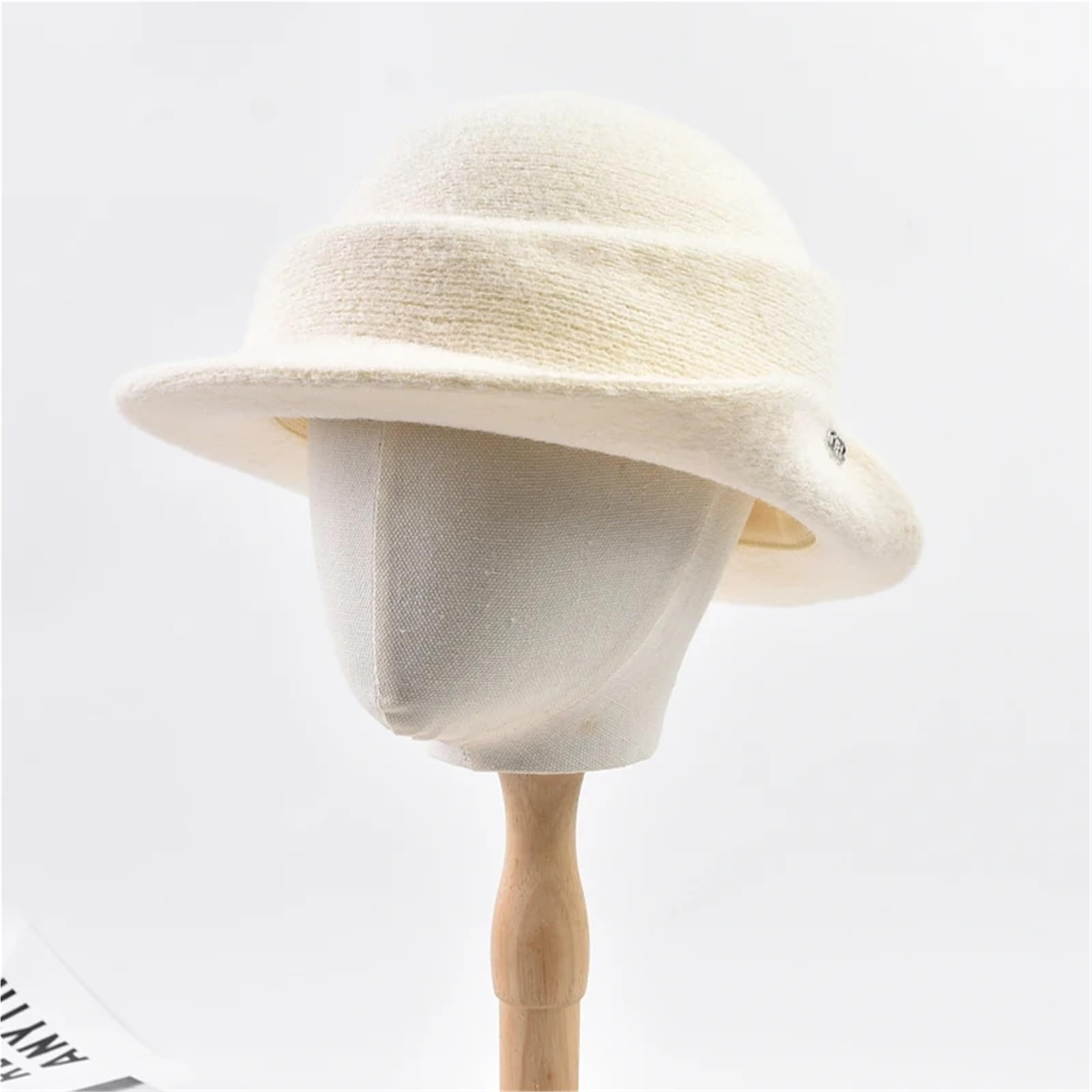Cappello A Cloche Da Donna Cappello da bacino invernale donna elegante formale festa Fedora Per Donna