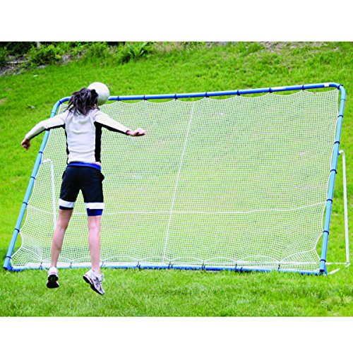 EZGoal 6-in-1 Multi-Sport Folding Tilting Backstop/Goal, Blue (Soccer, Baseball,Golf, Lacrosse, Hockey, Tennis) - Thumbnail 7