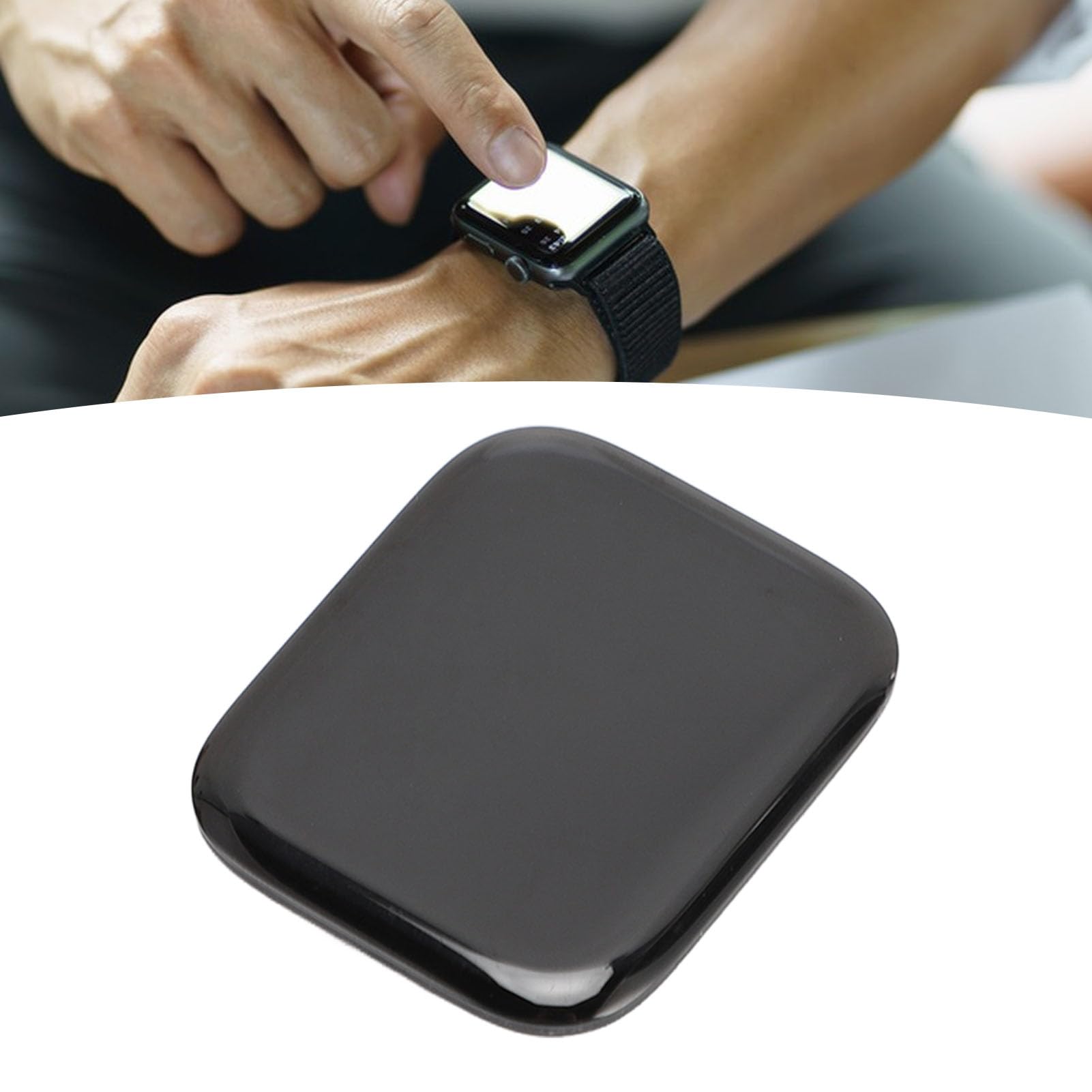 Socobeta Orologio Sostituzione Schermo LCD per IOS Watch Series 6 Gruppo Digitalizzatore Resistente Ai Graffi con Kit di Strumenti di Riparazione per Appassionati di Fai da Te (40 mm)