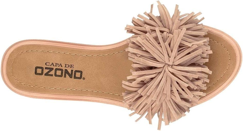 Capa de Ozono Sandalias Casuales para Dama 3041-1 Nude 24 : Amazon.com.mx:  Ropa, Zapatos y Accesorios