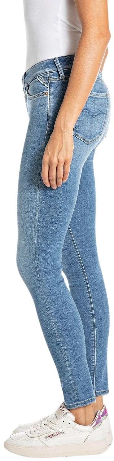 Replay Damen Jeans New Luz Skinny-Fit