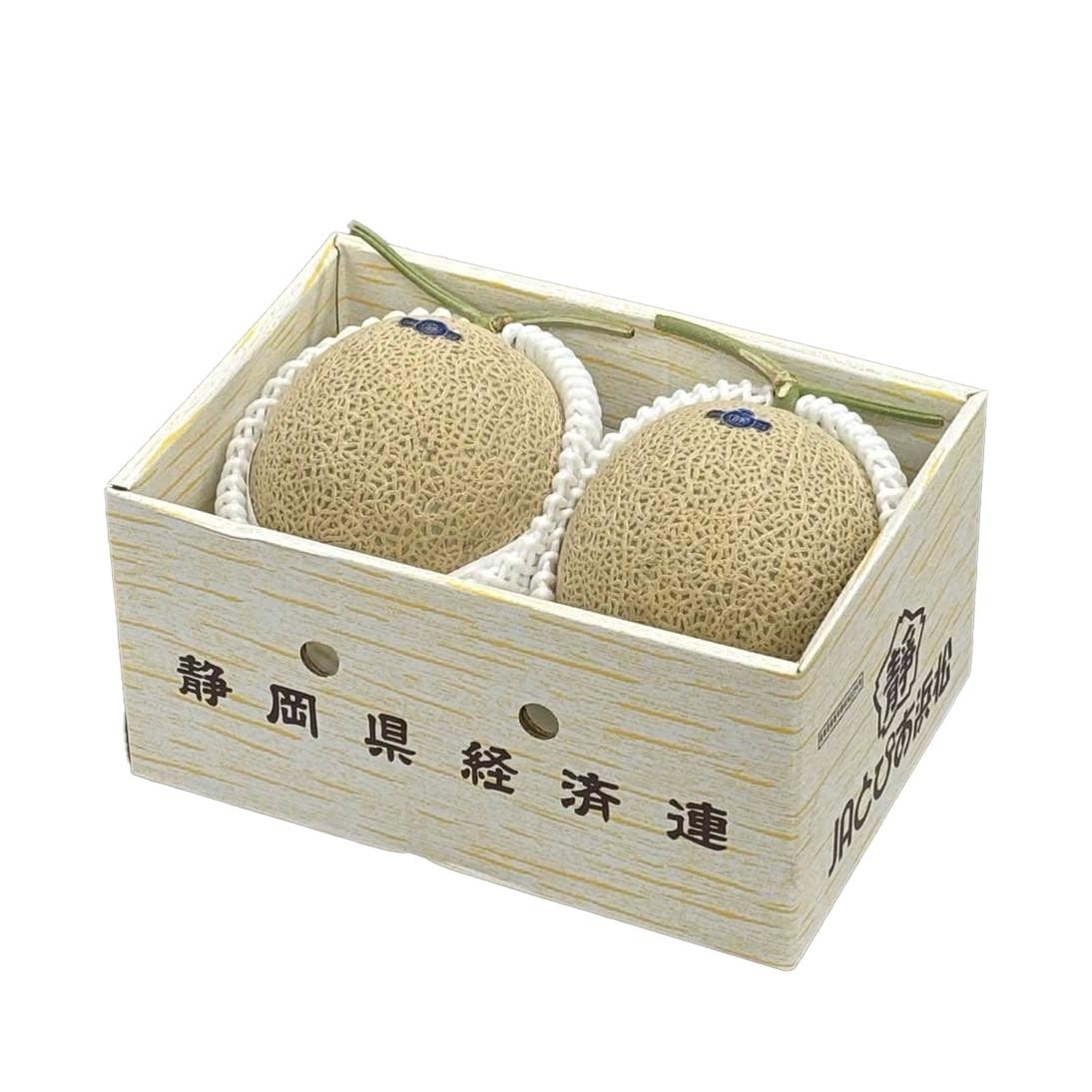 Amazon.co.jp: メロン アールスメロン 秀品 1.4Kg×2玉 静岡県産