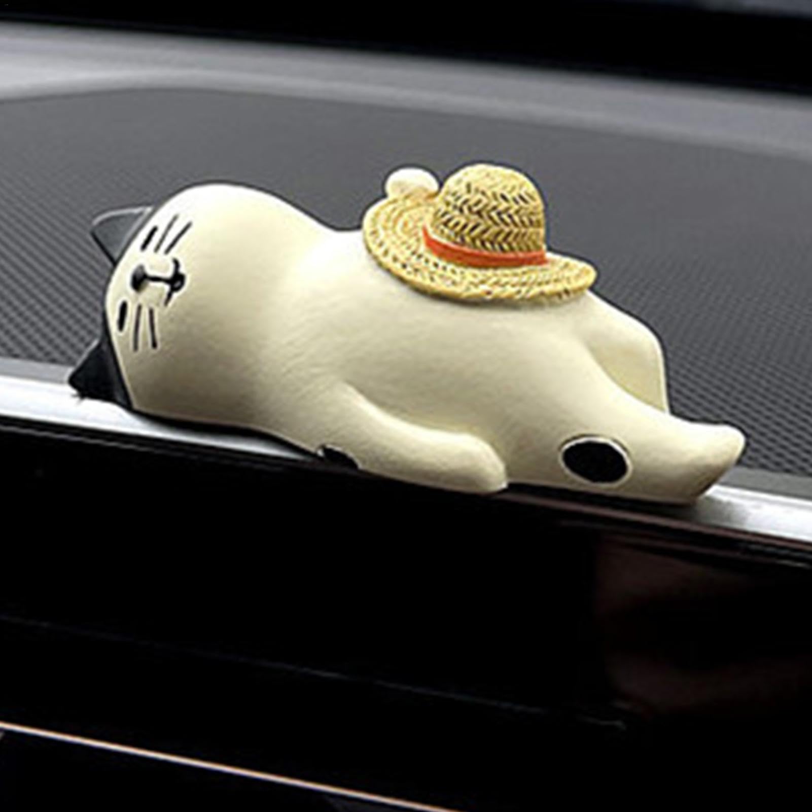 車載、家の装飾、純銅猫の車の置物 車載、家の装飾、純銅猫の車の置物