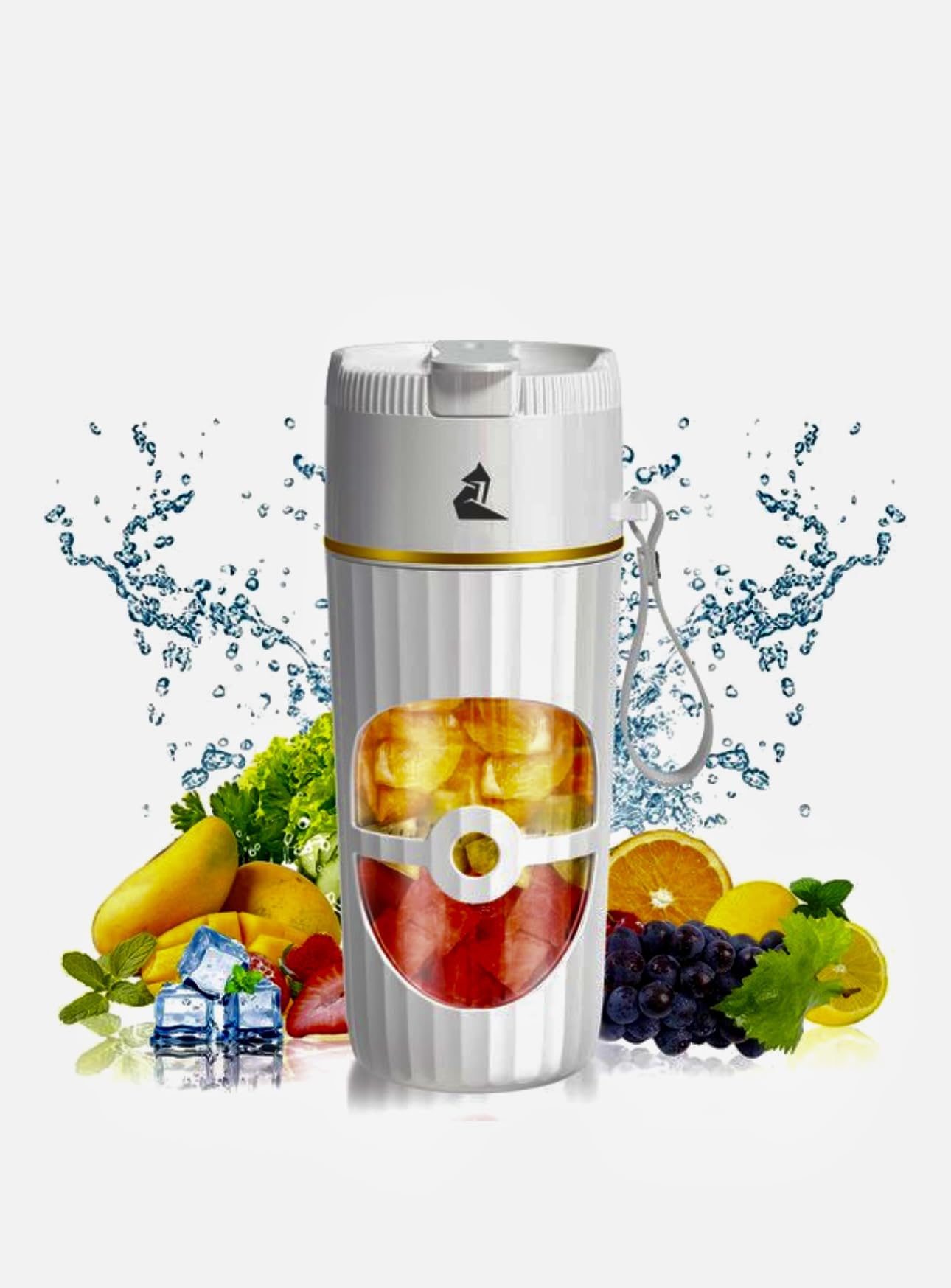 Machine à smoothie rechargeable et mixeur portable 450ml puissant