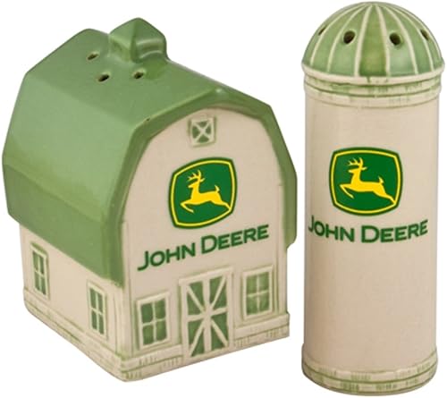 Miniatura 1 de John Deere Logo Barn & Silo Salt/Pepper Set
