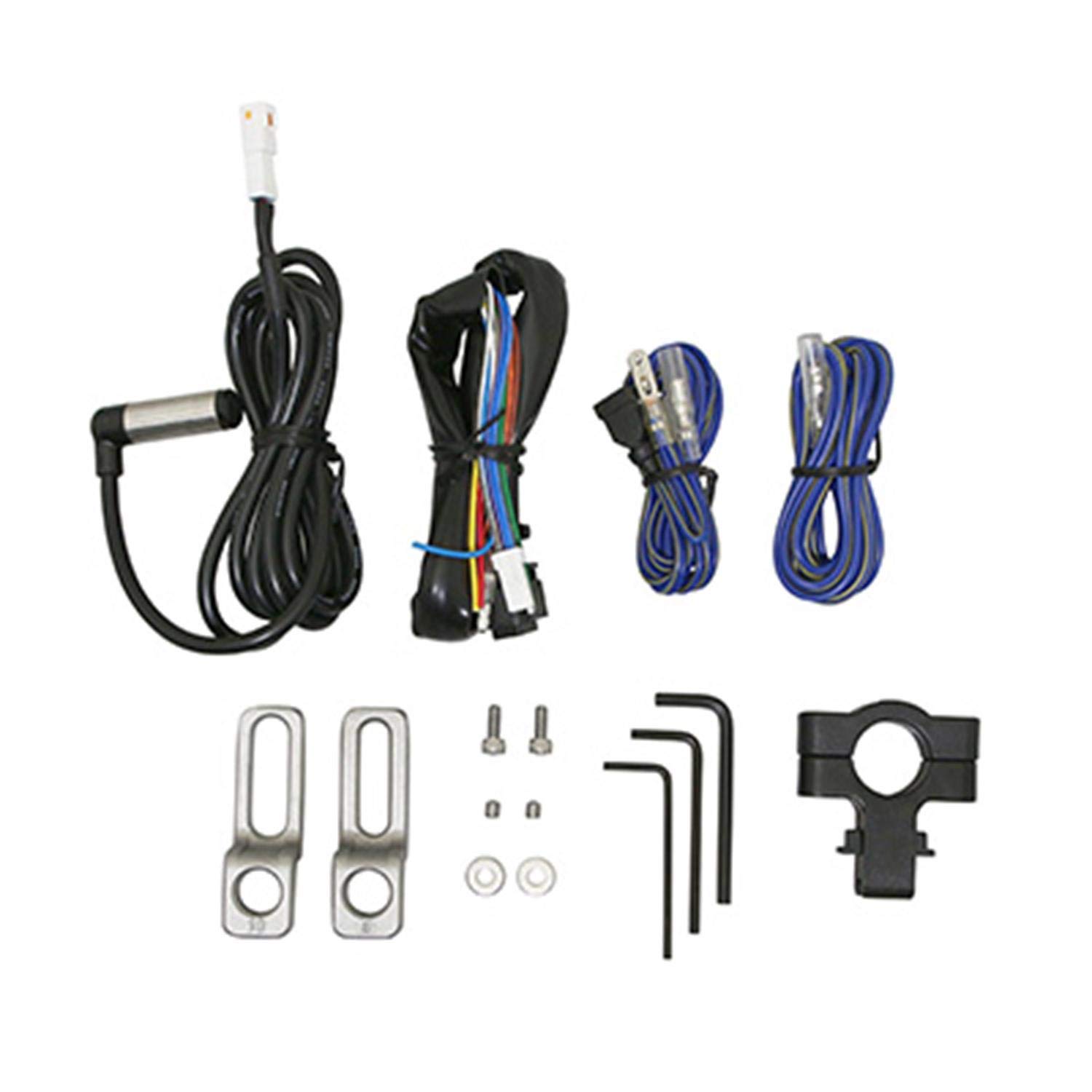 Koso Digital DB-01RN - Contador de torre con batería (velocidad, disponibilidad, resistencia del motor y gasolina)