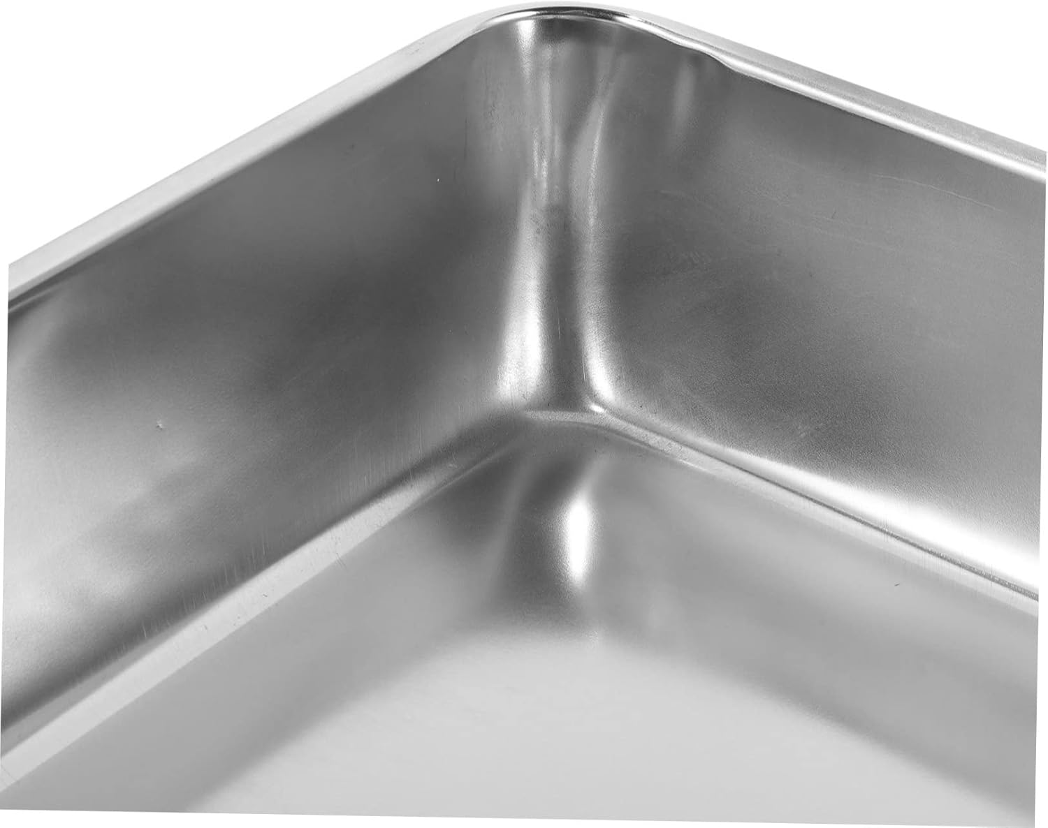 Happyyami Innovative Cleaning Basin Metal Shower Basin for Birds Pigeon Bathing Tub Bird Bath Tub