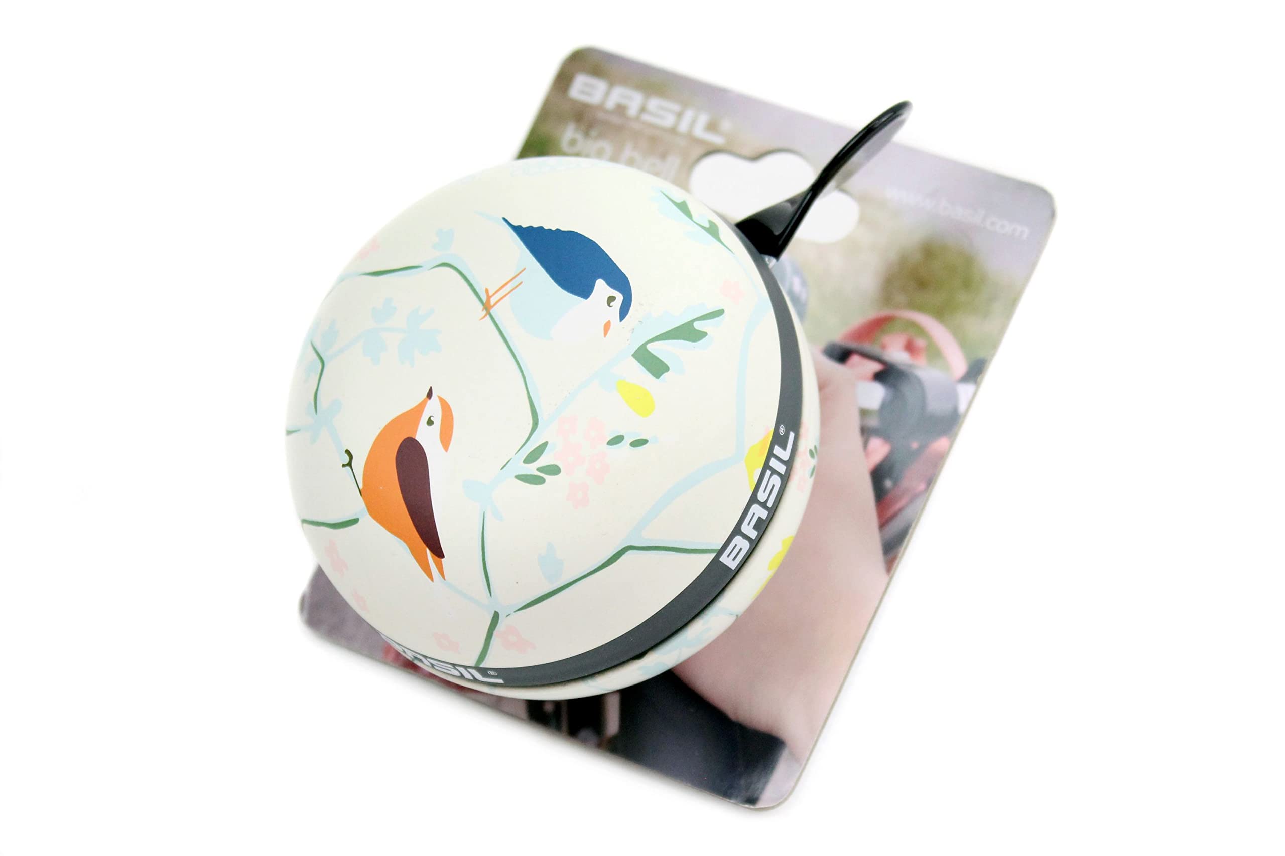 Basil Magnolia Big Bell is a stylish bicycle bell Basil Magnolia Big Bell is a stylish bicycle bell