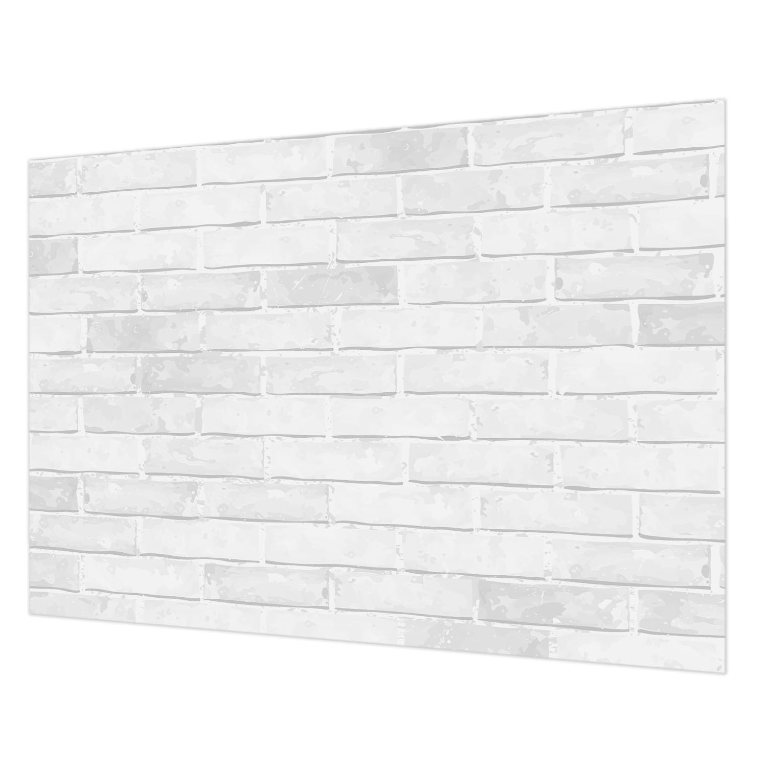 Papier peint intissé de salon 208x146 cm décor mural briques avec colle