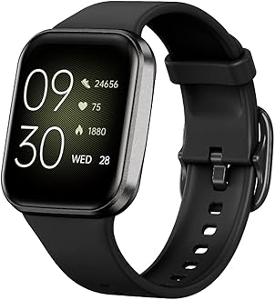 Smart Watches Fitness Watch for Men Women Notification Reminder Heart Rate Blood Oxygen Blood Pressure Sleep Monitor Sports Activity Tracker Calories,Steps,Distance Compatible with Android iOS Phones