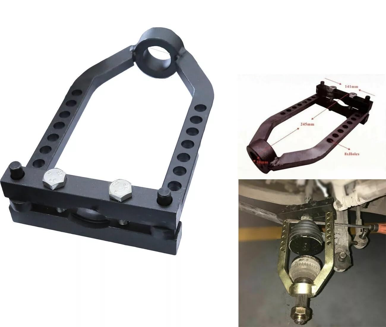 Estrattore Universale per Rimuovere Il Giunto omocinetico dell'auto, Adatto alla Maggior Parte delle Auto e Furgoni Estrattore per Albero Cardanico