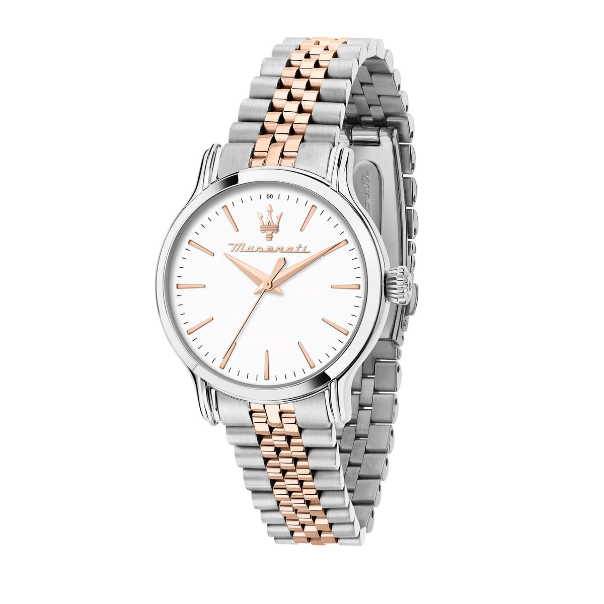 Maserati Silicone Classic Analog Dial Color White Women Watch - R8853118520, Silver Band (B0BBWHG6B8) Amazon Price History, Amazon Price Tracker