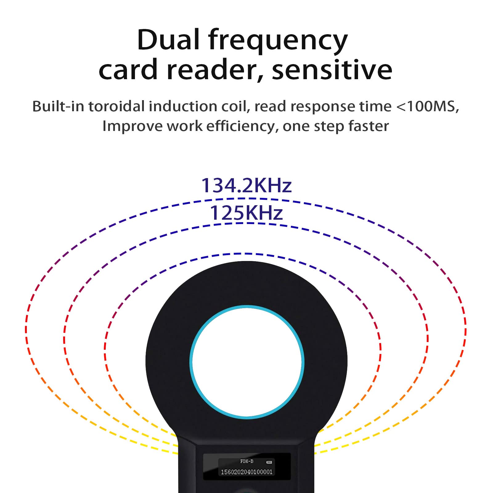 APKLVSR Pet Microchip Scanner, Household RFID Chip Reader Home