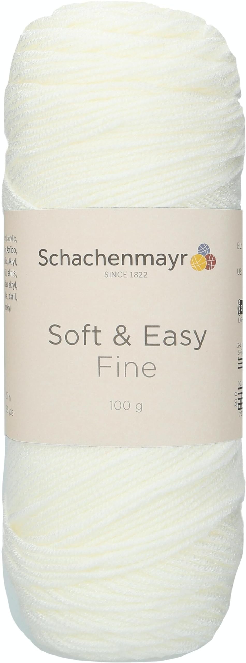 SchachenmayrSoft & Easy Fine, 100G natur Handknitting Yarns
