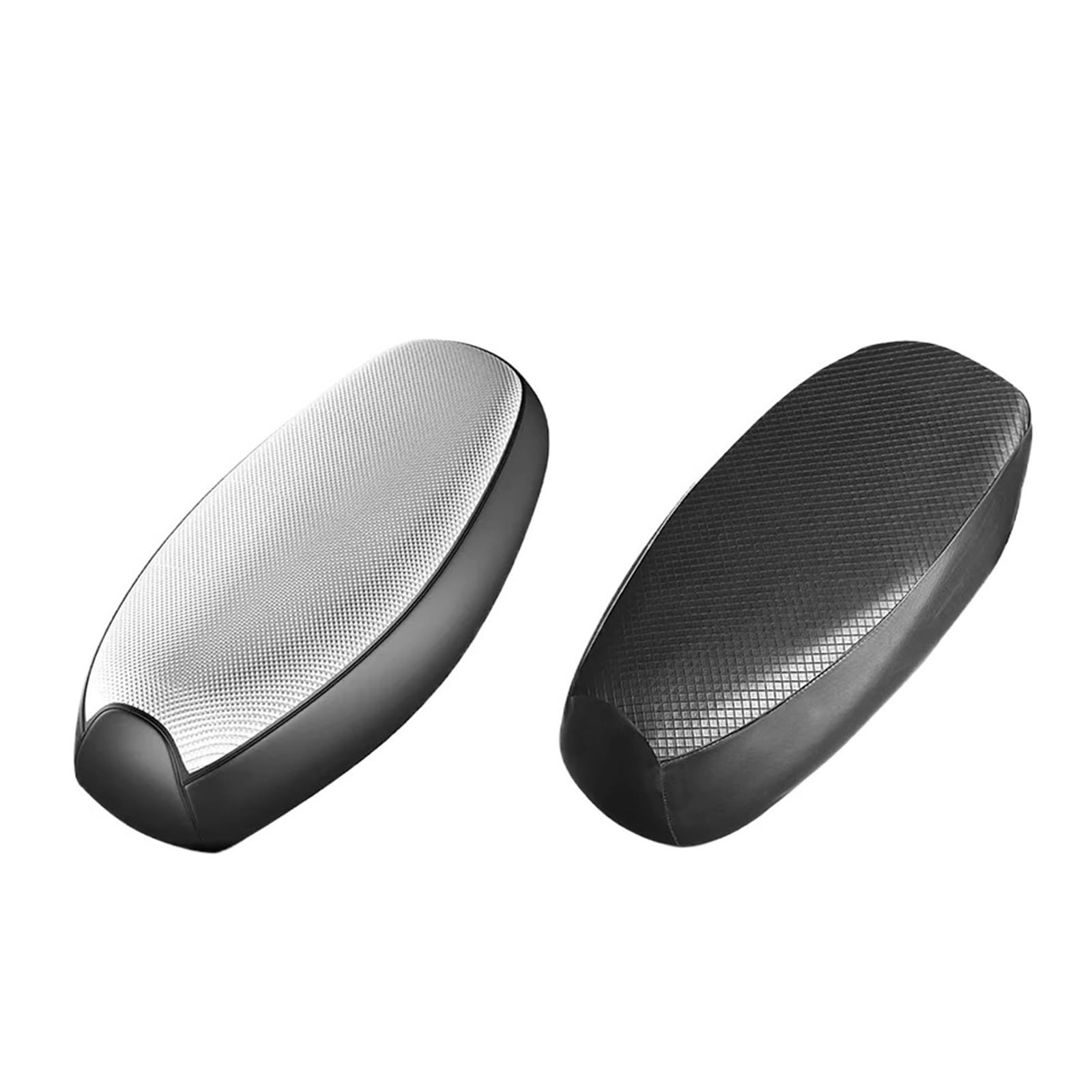 Cuscino per sella moto Per Moto per coprisedile impermeabile per l'estate per scooter Cuscino parasole Proteggi il cuscino Bask Previeni(Silver M)