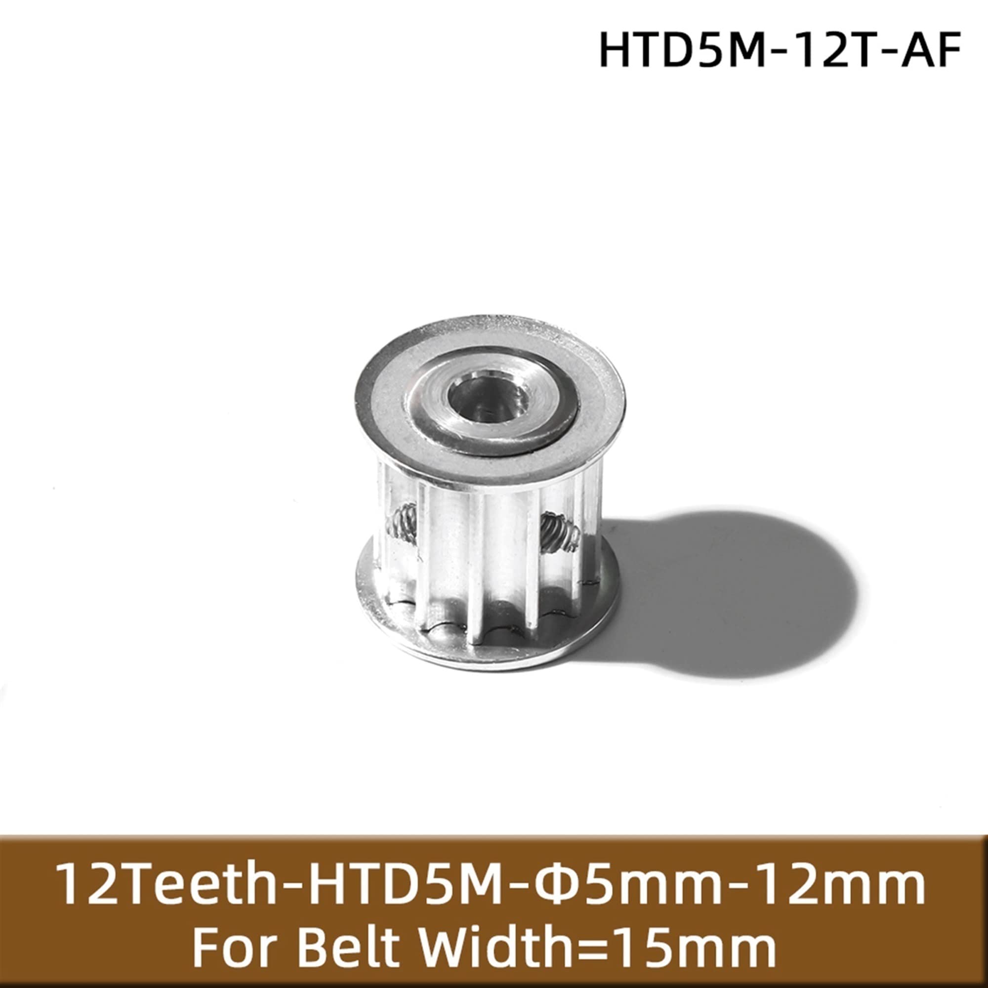 Zahnriemenscheibe 12 Zähne HTD 5M - Aluminium Timing Scheibe Für 3D Drucker