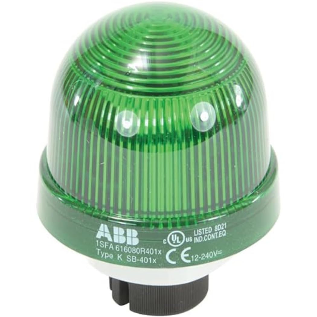 Abb-entrelec k70 - Baliza señalización iluminación interruptor 230vca verde