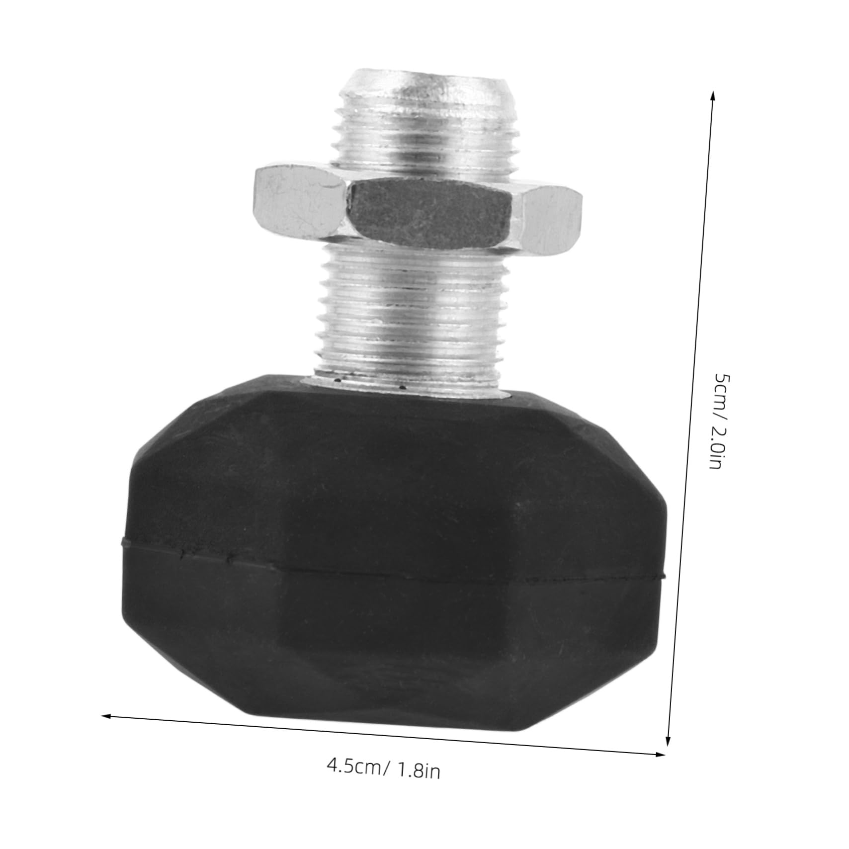 BESPORTBLE Roller Skate Toe Stopper Toe Stops for Roller Skates Jam Plugs Simple Installation Long-Lasting