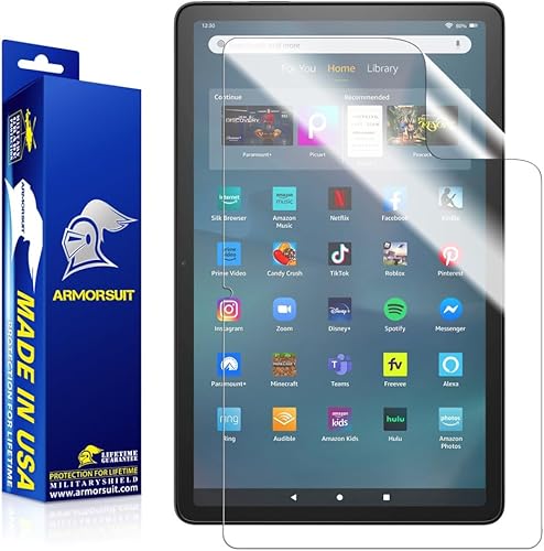 ArmorSuit Paquete de 2 protectores de pantalla para Tienda Fire Max 11 (2023) MilitaryShield HD Clear Film - Fabricado en Estados Unidos