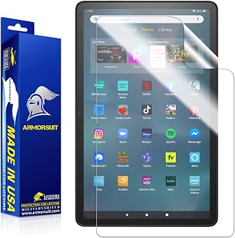 ArmorSuit 2 Pack Screen Protector for Amazon Fire Max 11 2023 MilitaryShield HD Clear Film - Made in USA