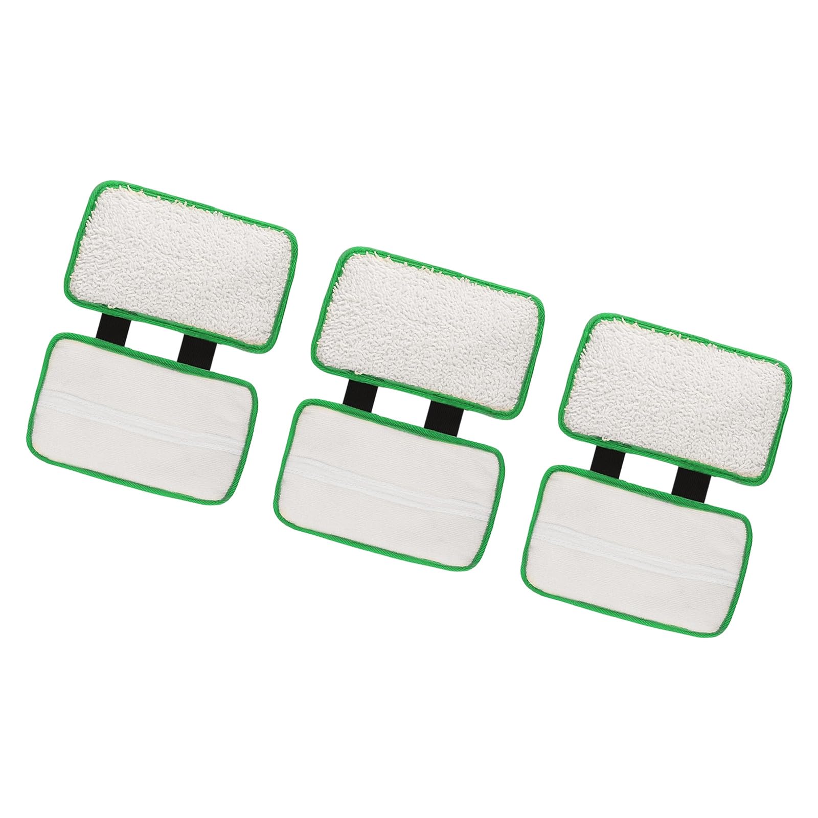Jazuaiao Of 3 Washable Replacement Pads for Mops Quick Dry Efficient Appliance Accessory