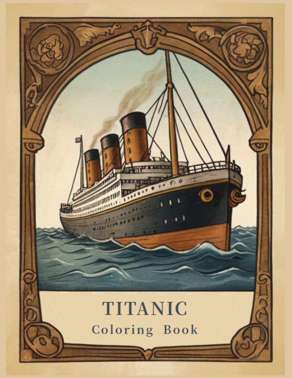 Titanic Coloring Book