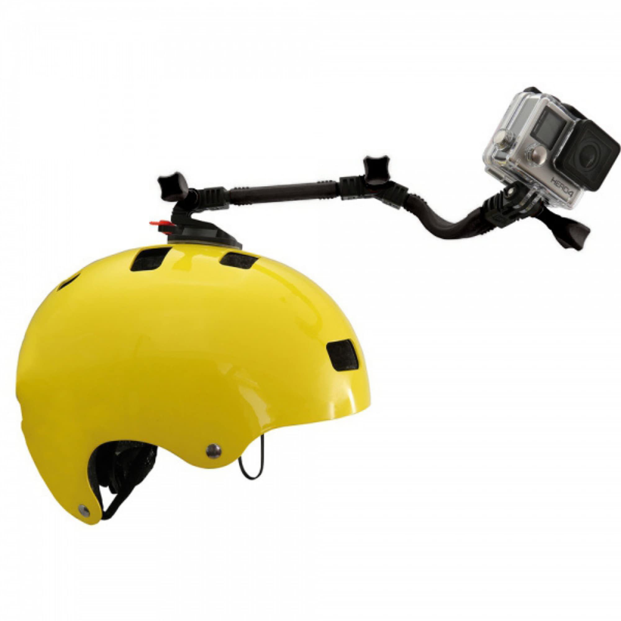 Support Adhésif Flexible Higatful Pour GoPro/Insta360 - Bras Extension Compatible Casque Hero 12, DJI Osmo Action