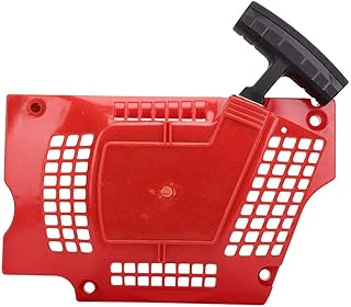 Substituição do acionador de partida do cortador de grama vermelho para motosserra para acessórios de motosserra Husqvarna HUS340/345/350/353