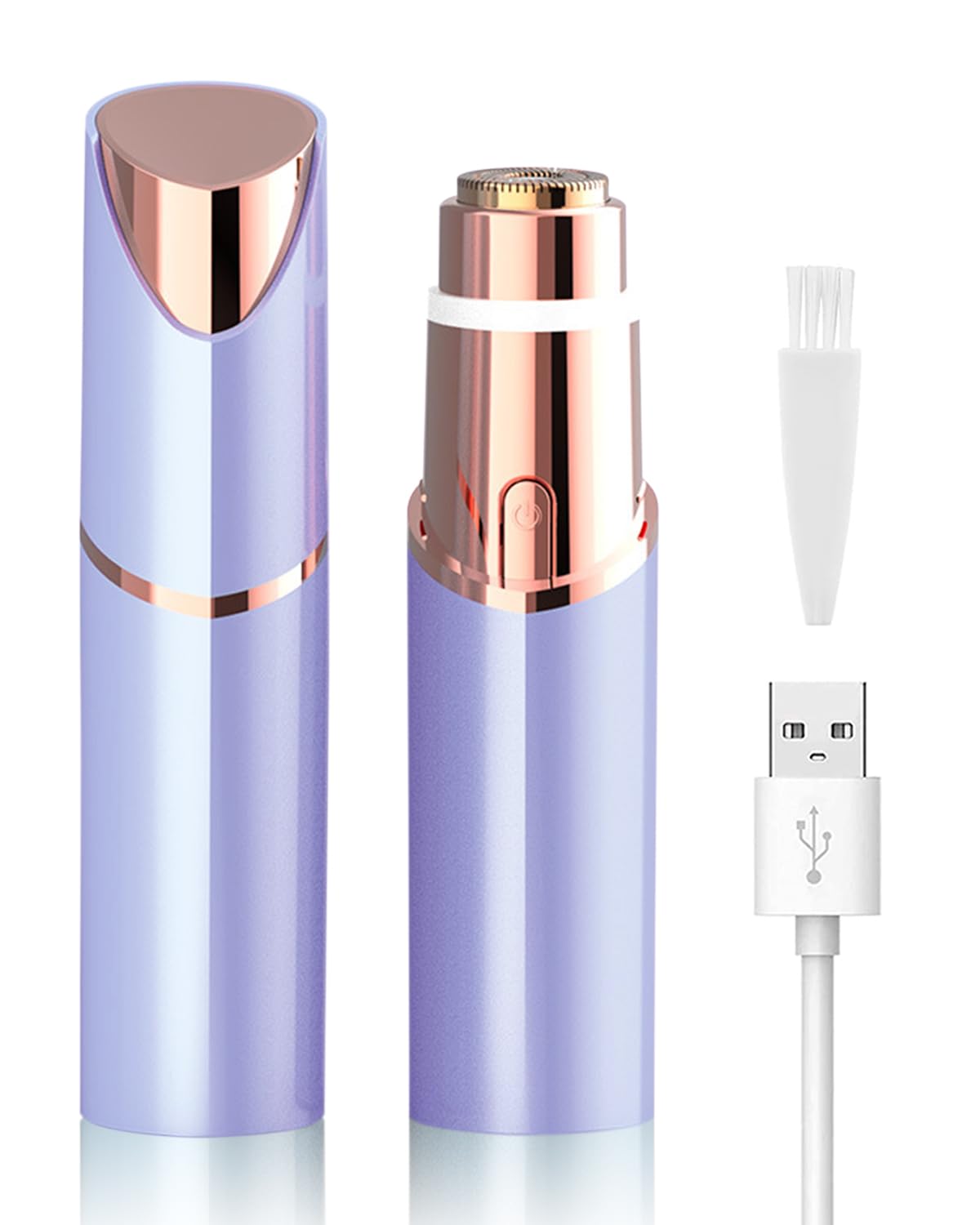 Electric Facial Hair Remover for Women - Face Hair Removal Epilators - Lady Facial Hair Shaver Rechargeable Painless