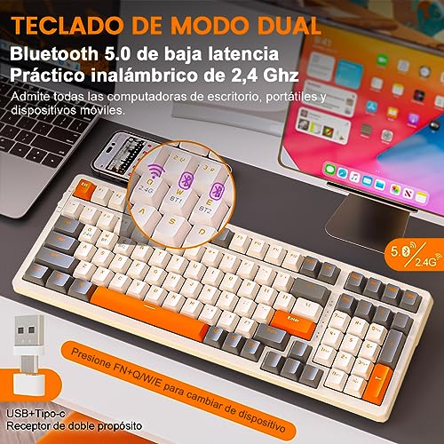 Mejores precios y opiniones de Teclado mecánico vintage al mejor precio. 14 Imagen adicional