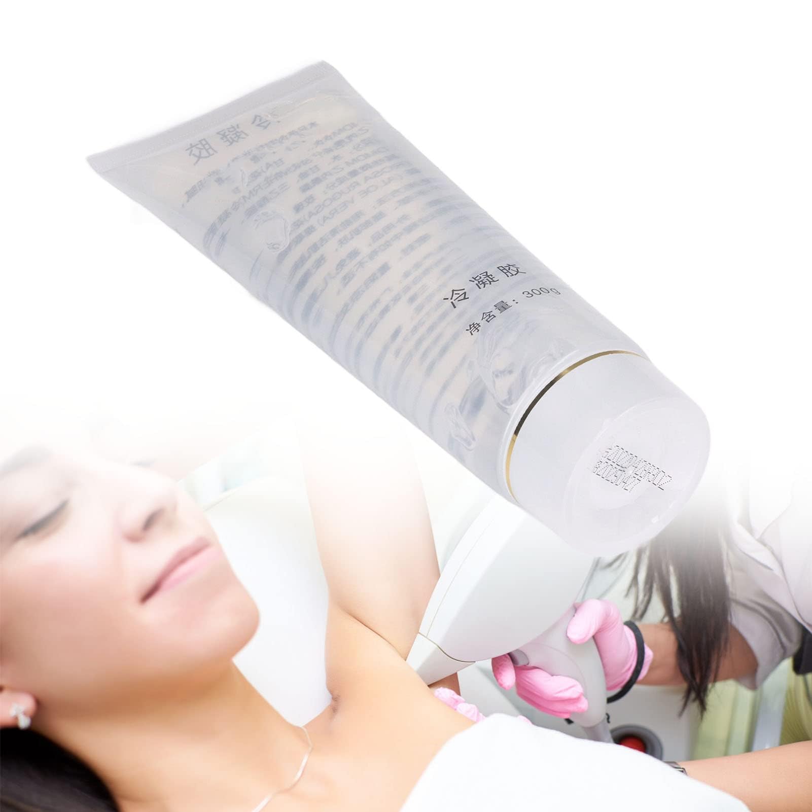 FDTY 300ML Cooling Gel for Laser Hair Removal Device and Radio Frequency Facial Body Skin Care Machine for Women and Men